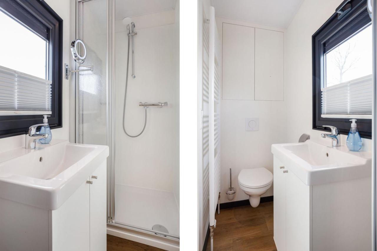 Houseboat Agua Dolce met tuin Villa Offingawier Bagian luar foto